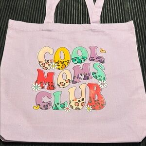 Cool Moms Club Pastel Tote Bag